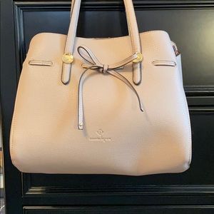 Nanette Lepore mauve pink shoulder bag